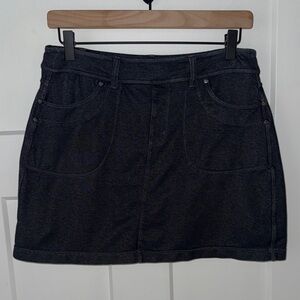 Athleta Dark Gray Mini Skirt